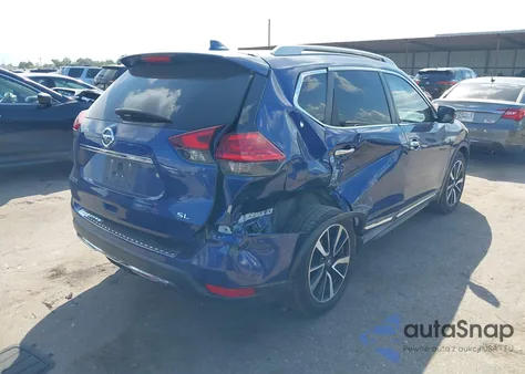 2017 Nissan Rogue Sl z USA, uszkodzony, nr VIN 5N1AT2MT7HC865484